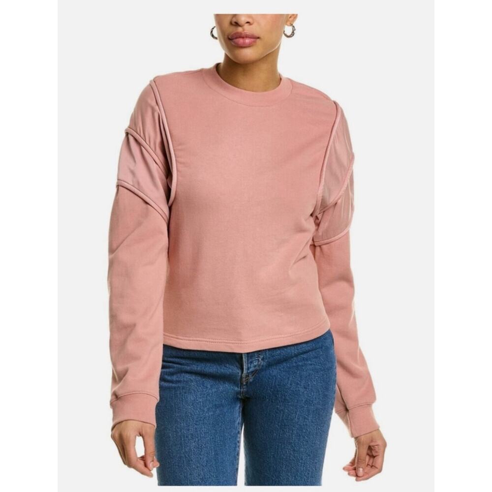 Women's RTA Sweatshirt pullover XS Dusty Rose NWT